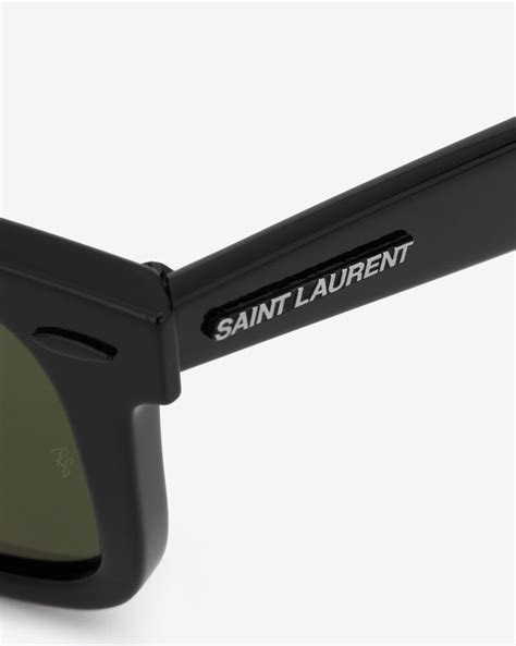 ysl ray ban collab|Saint Laurent redesigns Wayfarer in Ray.